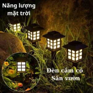 Đèn năng lượng mặt trời cắm đất
